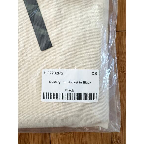 Sleeper Black Mystery Puff Jacket - Picture 7 of 7